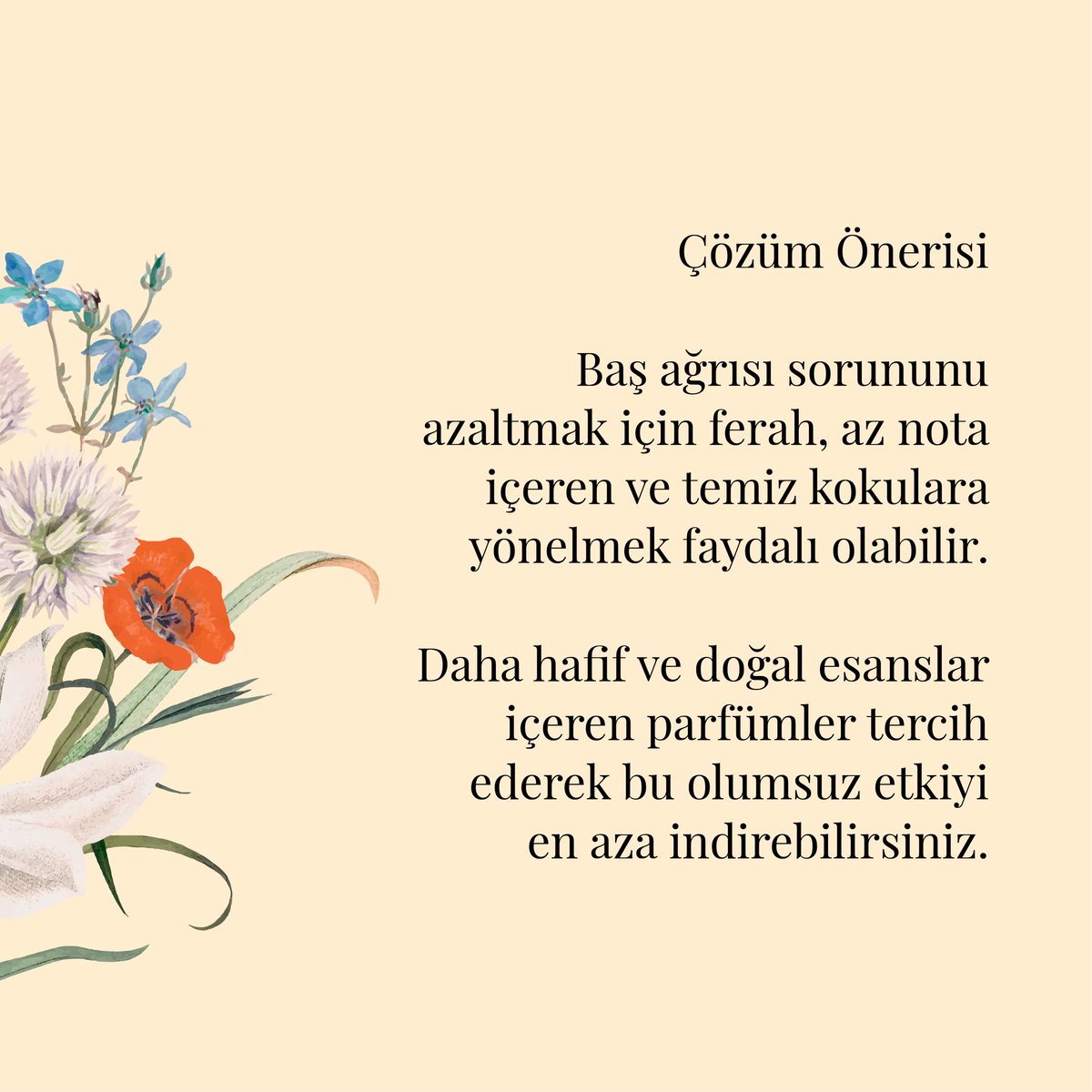 Neden bazı parfümler baş ağrısı yapar?