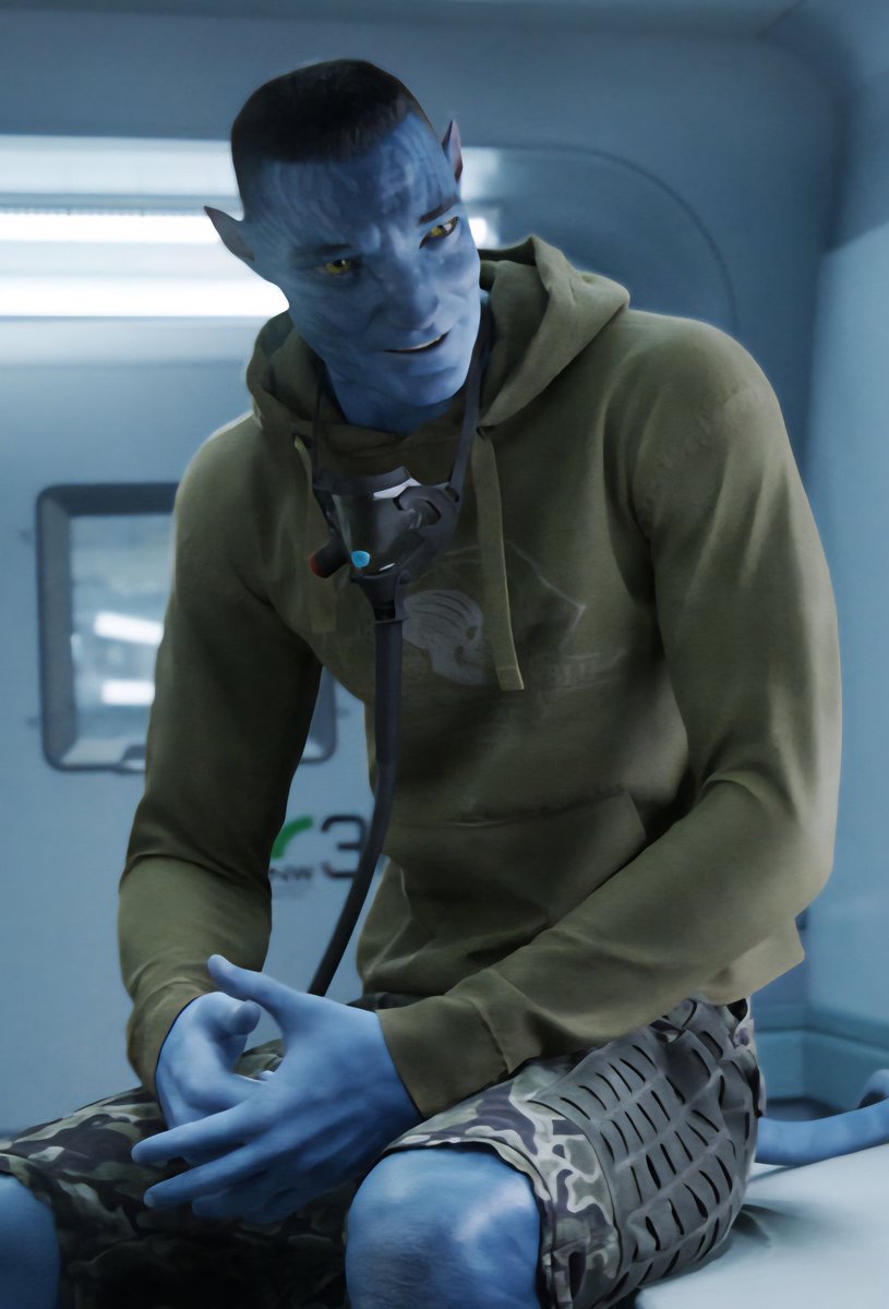Avatar3F's tweet photo. The hoody! Why do they make him look so flawlessly cool 💀 https://t.co/0bqCGLoU0W