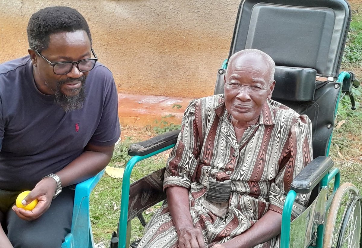 A moment with my dear mama...
