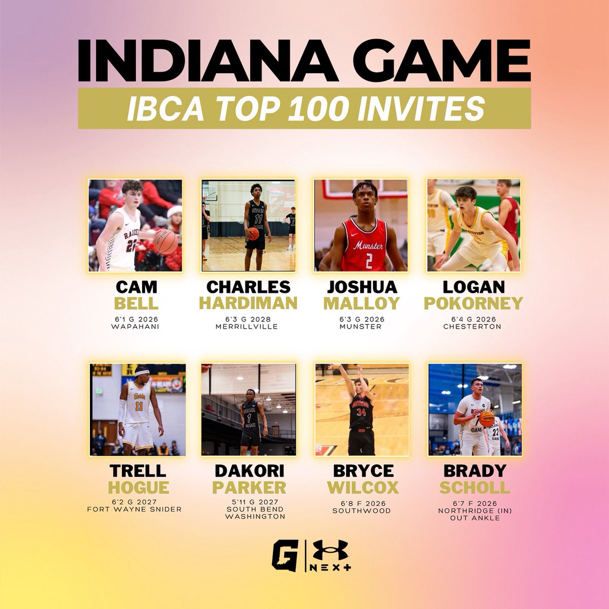 Indiana Game (@indianagamehoop) on Twitter photo Good luck to our guys attending <a href="/IBCA_Coaches/">IBCA Coaches</a> top 100 in Indy today! <a href="/BRamseyKSR/">Brandon Ramsey</a> <a href="/Merrillville_BB/">Pirate Basketball</a> <a href="/wapathletics/">Wapahani Athletics</a> <a href="/Coach_Hackett/">Mike Hackett</a> <a href="/loganpoko/">Logan Pokorney</a> <a href="/Trojan_HoopsCHS/">Chesterton Basketball</a> <a href="/CharlesH2028/">CharlesHardiman</a> <a href="/Camdenbell22/">Camden Bell</a> <a href="/Trellhogue/">thogue11</a> <a href="/SniderHoops/">Snider Hoops</a> <a href="/DakoriParker/">DaKori Parker</a> <a href="/wilcox_bryce34/">Bryce Wilcox</a> <a href="/nridgeathletics/">Northridge Athletics</a> Good luck to our guys attending <a href="/IBCA_Coaches/">IBCA Coaches</a> top 100 in Indy today! <a href="/BRamseyKSR/">Brandon Ramsey</a> <a href="/Merrillville_BB/">Pirate Basketball</a> <a href="/wapathletics/">Wapahani Athletics</a> <a href="/Coach_Hackett/">Mike Hackett</a> <a href="/loganpoko/">Logan Pokorney</a> <a href="/Trojan_HoopsCHS/">Chesterton Basketball</a> <a href="/CharlesH2028/">CharlesHardiman</a> <a href="/Camdenbell22/">Camden Bell</a> <a href="/Trellhogue/">thogue11</a> <a href="/SniderHoops/">Snider Hoops</a> <a href="/DakoriParker/">DaKori Parker</a> <a href="/wilcox_bryce34/">Bryce Wilcox</a> <a href="/nridgeathletics/">Northridge Athletics</a>