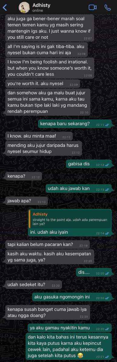 seokjinjuseyyo's tweet image. 🏠 ya inilah penyesalan cewek yg punya mantan semantap bara

note: maaf updatenya boyot bgt. di dunia fiksi ini masih satu hari yg sama ya