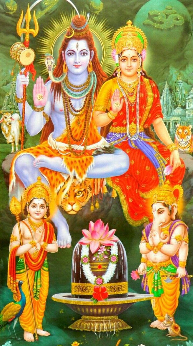 शिव-पार्वती-गणेश-सहित,
कार्तिकेय जिनके संग विचरित।
सकल विश्व के पालक दयालु,
नमो नमः त्रिपुरान्तक कालु।।

शिव परिवार पर प्रेम हमारा,
सर्वदा रहे कृपा तुम्हारा।
भक्ति भाव में जीवन बीते,
हर जन्म में दर्शन ये दीते।।

🔱 हर हर महादेव 🔱
🚩 जय माता पार्वती 🚩
🌺 सदा सुखदायक गणेशाय नमः