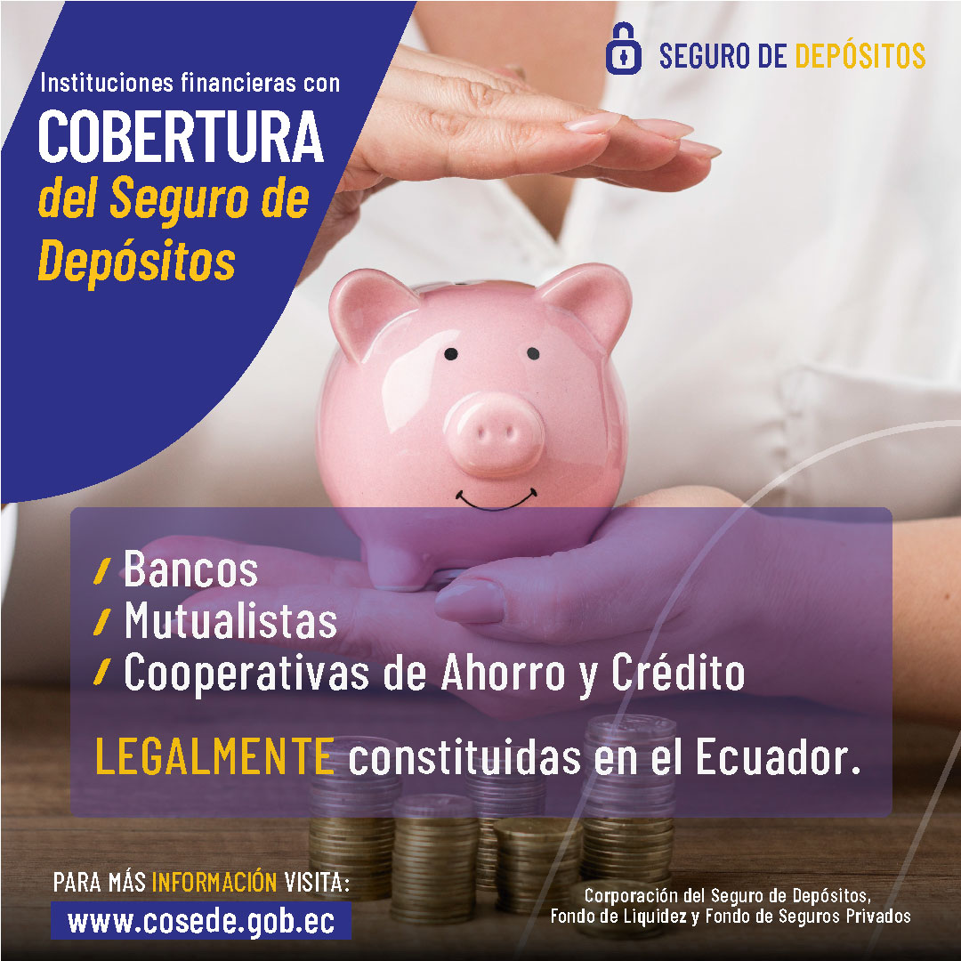 Tus ahorros están protegidos con el <a href="/COSEDE_Ec/">COSEDE Ecuador 🇪🇨</a>   conoce la cobertura del Seguro  de Depósitos en: cosede.gob.ec/conoce-tu-mont…