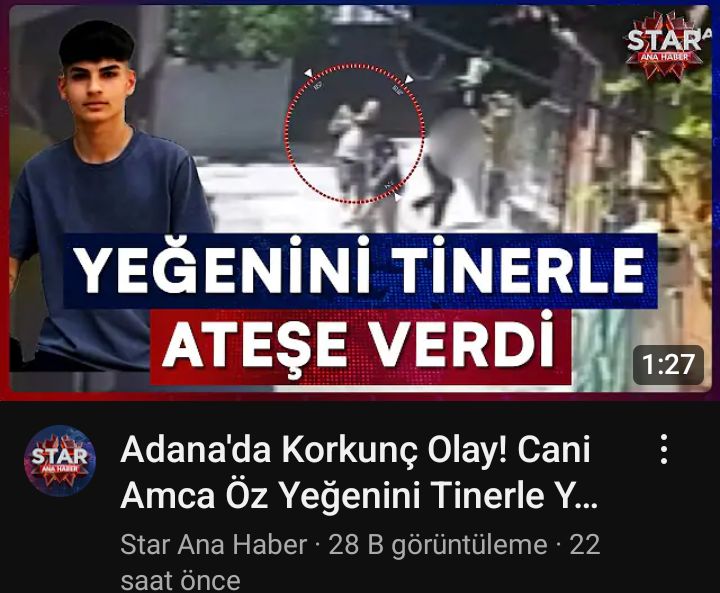 İçim yandı bu haberi okuyunca.
Bir insan nasıl bu kadar şeytanlaşabilir. Çocuk da ileride futbolcu olmak istiyormuş hayalleri varmış.
Allah kahretsin bu insanları...
