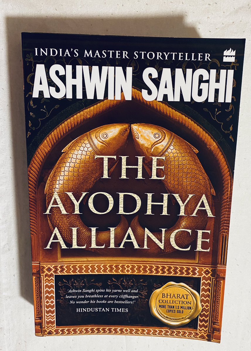 Swaroop Sampat Rawal (@yoswaroop) on Twitter photo Thank you <a href="/ashwinsanghi/">Ashwin Sanghi</a> for the new book — The Ayodhya Alliance. I've already begun reading and it's gripping from the first page! Thank you <a href="/ashwinsanghi/">Ashwin Sanghi</a> for the new book — The Ayodhya Alliance. I've already begun reading and it's gripping from the first page!