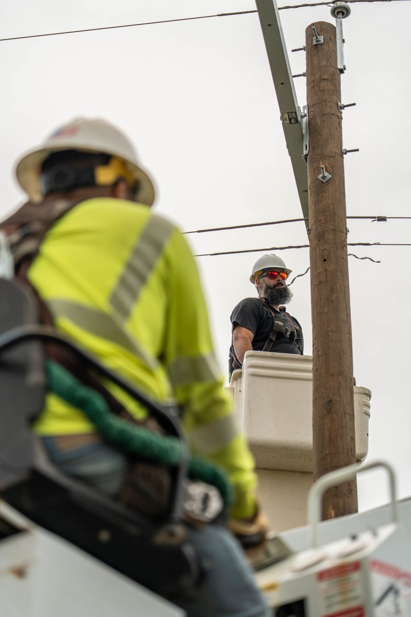 ✅ Power restored to all essential accounts
📊 Peak outages: 8,485 | Poles damaged: 163
👷‍♂️ 34 lineworkers | 15+ hr days
📍 8 of 10 counties impacted
Crews now shifting to permanent repairs.
Thank you for your patience, support &amp; kindness.