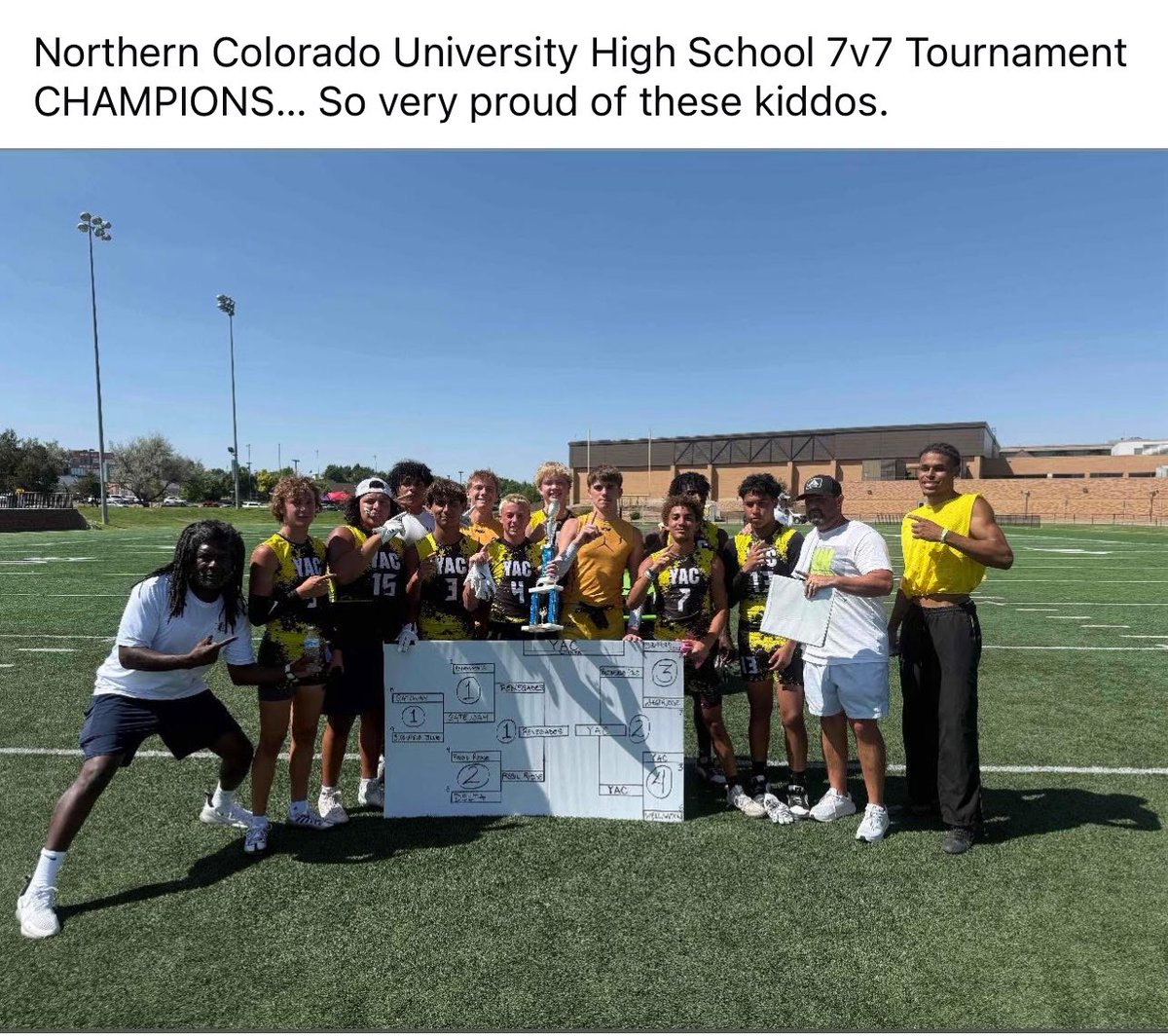 Gaius D. Mathis (@mathisgaius) on Twitter photo Proud of these young men 💪🏽
<a href="/TheCruFamily/">TheCruFamily</a> <a href="/BrandonHuffman/">Brandon Huffman</a> <a href="/CoachJdubb12/">Justin Walterscheid</a> <a href="/CoachRigell/">Mike J.Rigell</a> Proud of these young men 💪🏽
<a href="/TheCruFamily/">TheCruFamily</a> <a href="/BrandonHuffman/">Brandon Huffman</a> <a href="/CoachJdubb12/">Justin Walterscheid</a> <a href="/CoachRigell/">Mike J.Rigell</a>