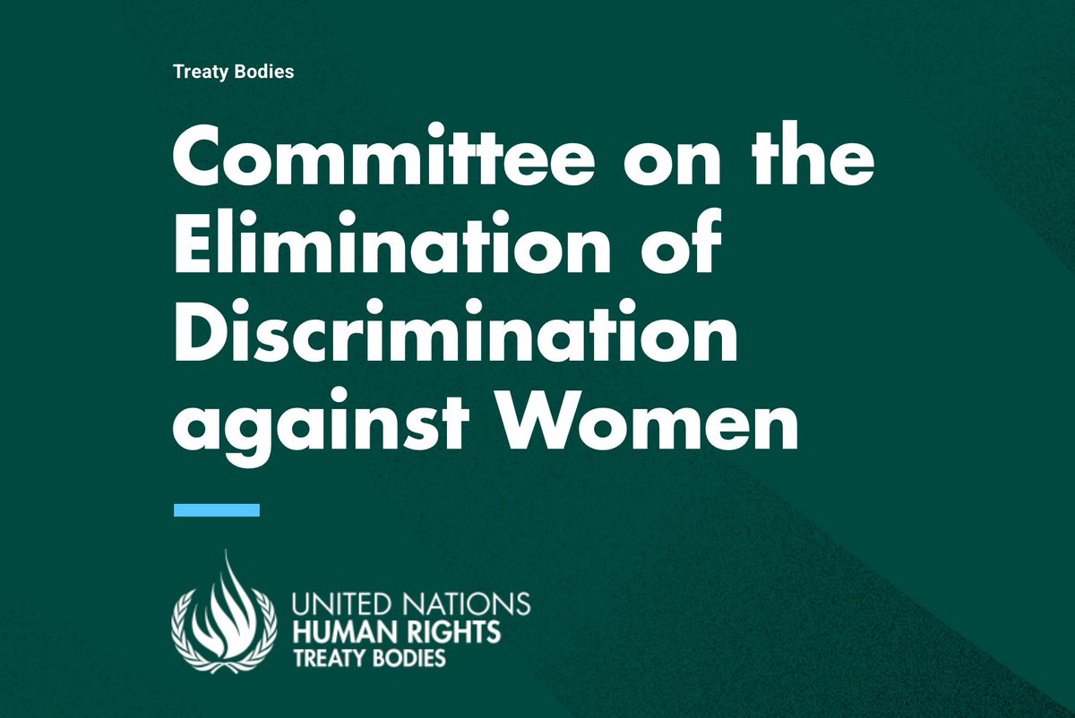Experts of the Committee on the Elimination of Discrimination against Women 
🔹 Praise #Botswana for ratifying the Maputo Protocol
🔹 Raise concerns about gender-based violence and women’s political representation 

@UNTreatybodies

Our summary: buff.ly/2MMHFKw