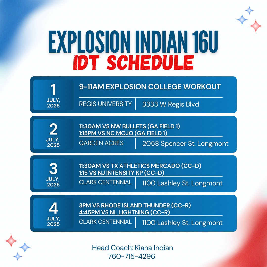 2027catcher Colorado schedule #99
