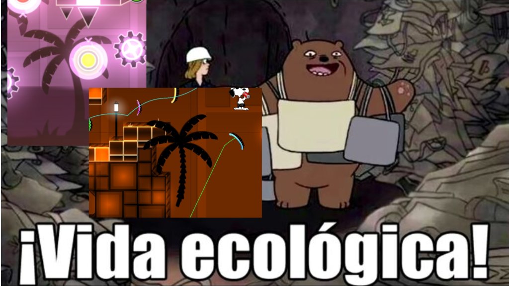 When: Reutilizas tus decos de niveles pasados para otros niveles.