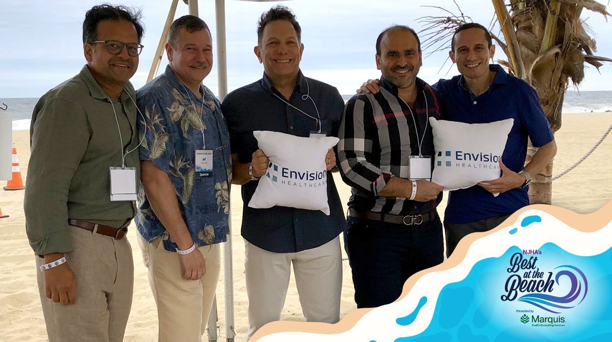 NJhospitals (@njhospitals) on Twitter photo It was a beautiful, breezy day at NJHA’s #BestAtTheBeach yesterday in Long Branch. The surf was a dynamic backdrop to our celebration. Thanks to our Sand Lounge Sponsor <a href="/EnvisionLeads/">Envision Healthcare</a> for joining the party. It was a beautiful, breezy day at NJHA’s #BestAtTheBeach yesterday in Long Branch. The surf was a dynamic backdrop to our celebration. Thanks to our Sand Lounge Sponsor <a href="/EnvisionLeads/">Envision Healthcare</a> for joining the party.