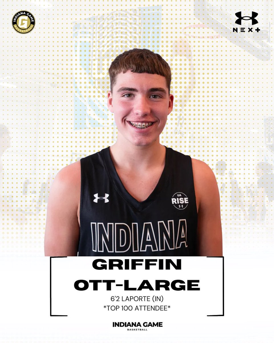 Indiana Game (@indianagamehoop) on Twitter photo Welcome <a href="/GriffinOttLarge/">Griffin Ott-Large</a> to our 2027 group for the summer on <a href="/RiseCircuit/">UA Rise Circuit</a> . Excited to get to Atlanta and Chicago with our group! Welcome <a href="/GriffinOttLarge/">Griffin Ott-Large</a> to our 2027 group for the summer on <a href="/RiseCircuit/">UA Rise Circuit</a> . Excited to get to Atlanta and Chicago with our group!