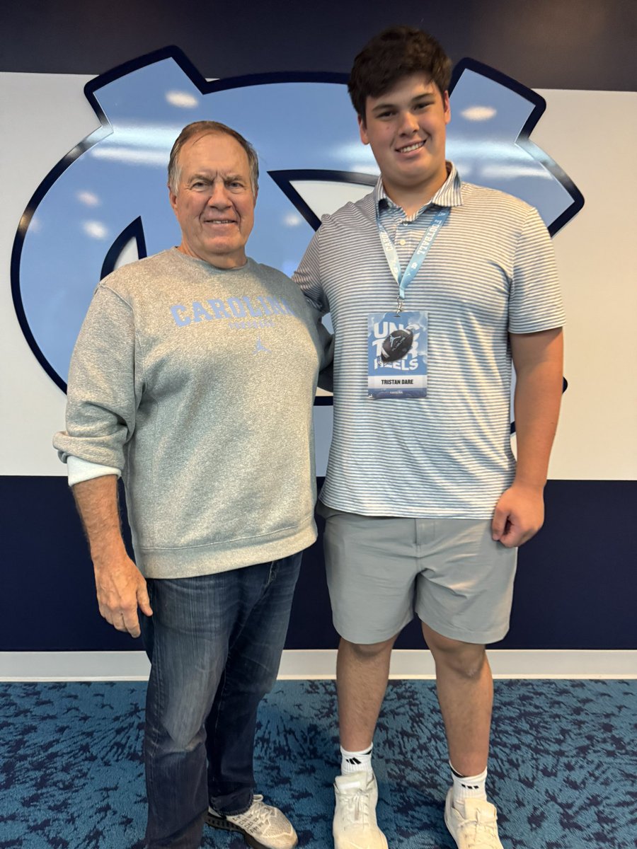 TristanDare2027's tweet image. Thank you @Belichick_B @mlombardiuncgm @CoachWillFriend @giddings_cory @UNCFootball #GoHeels
@coachrdodge @coachvictorgill @CoachRazloznik @SLC_Recruiting