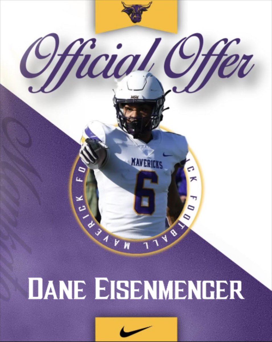 Dane Eisenmenger (@dan3isenmenger) on Twitter photo After a great call with <a href="/CoachSchlichte/">Ryan Schlichte</a> i’m blessed to receive my 6th offer from Minnesota State University! <a href="/UnityFootball/">UnityFootball</a> <a href="/PrepRedzoneIL/">Prep Redzone Illinois</a> <a href="/scottybscout/">Scott Burgess</a> <a href="/OJW_Scouting/">PrepRedzone Oliver</a> <a href="/EDGYTIM/">Timothy “EDGYTIM” OHalloran</a> <a href="/QB_Era_/">QB Era</a> <a href="/mdaniels_NG/">Matt Daniels</a> <a href="/IlliniPrairie/">Illini Prairie Conference</a> <a href="/NUICFootball/">NUIC Football</a> After a great call with <a href="/CoachSchlichte/">Ryan Schlichte</a> i’m blessed to receive my 6th offer from Minnesota State University! <a href="/UnityFootball/">UnityFootball</a> <a href="/PrepRedzoneIL/">Prep Redzone Illinois</a> <a href="/scottybscout/">Scott Burgess</a> <a href="/OJW_Scouting/">PrepRedzone Oliver</a> <a href="/EDGYTIM/">Timothy “EDGYTIM” OHalloran</a> <a href="/QB_Era_/">QB Era</a> <a href="/mdaniels_NG/">Matt Daniels</a> <a href="/IlliniPrairie/">Illini Prairie Conference</a> <a href="/NUICFootball/">NUIC Football</a>