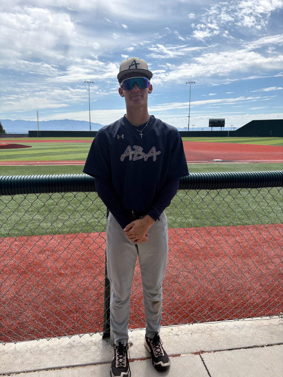 Five Tool New Mexico (@fivetoolnm) on Twitter photo F: <a href="/AbqBaseballAcad/">Albuquerque Baseball Academy</a> 2025 Navy 5, Offspeed 2026 1
PoG: <a href="/LLMatty_11/">Matty Castillo</a> 4IP, 7K, 1 ER F: <a href="/AbqBaseballAcad/">Albuquerque Baseball Academy</a> 2025 Navy 5, Offspeed 2026 1
PoG: <a href="/LLMatty_11/">Matty Castillo</a> 4IP, 7K, 1 ER