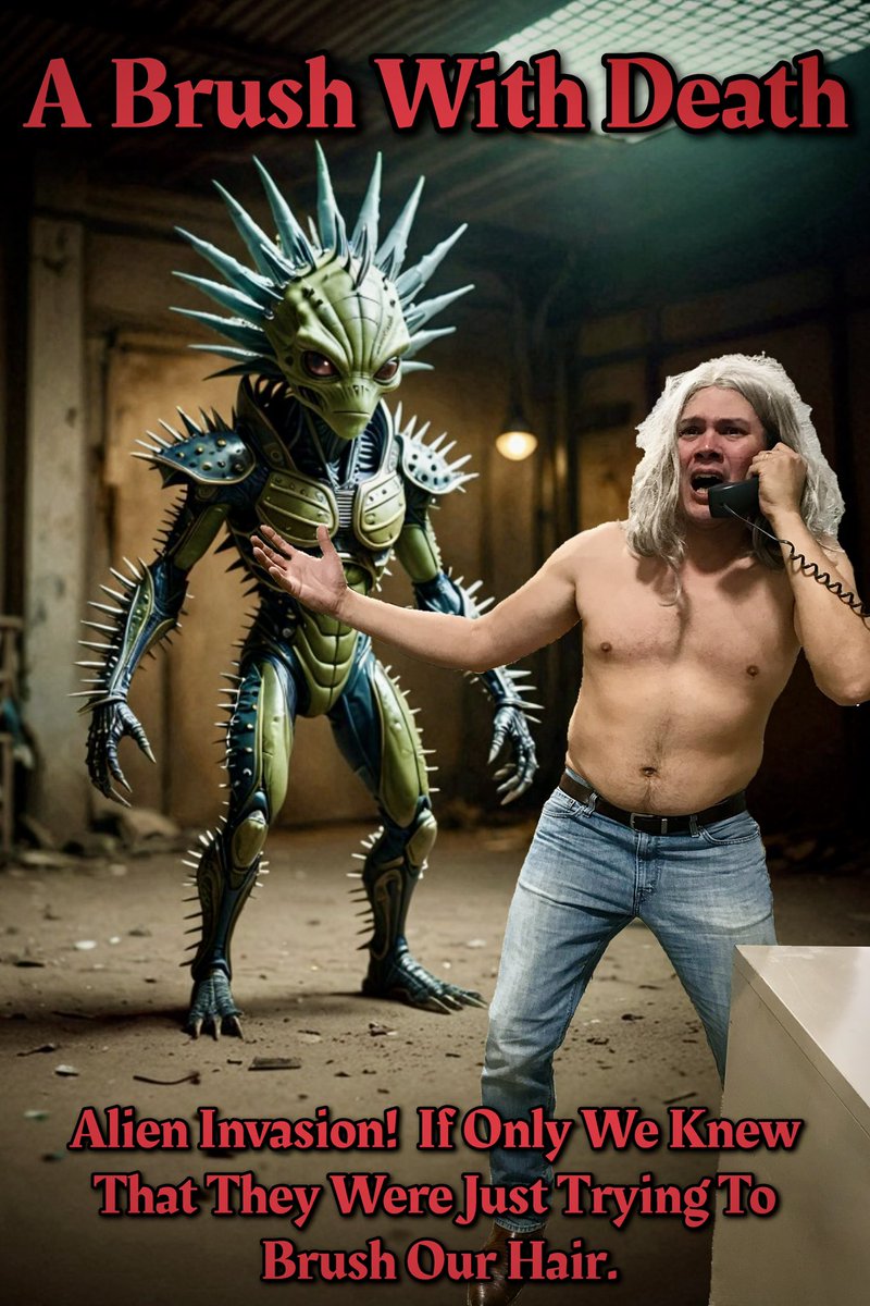 A Brush With Death - Alien Invasion! If Only We Knew That They Were Just Trying To Brush Our Hair.

#horrormovie #alieninvasion #scifi #movies #badmovies #horror