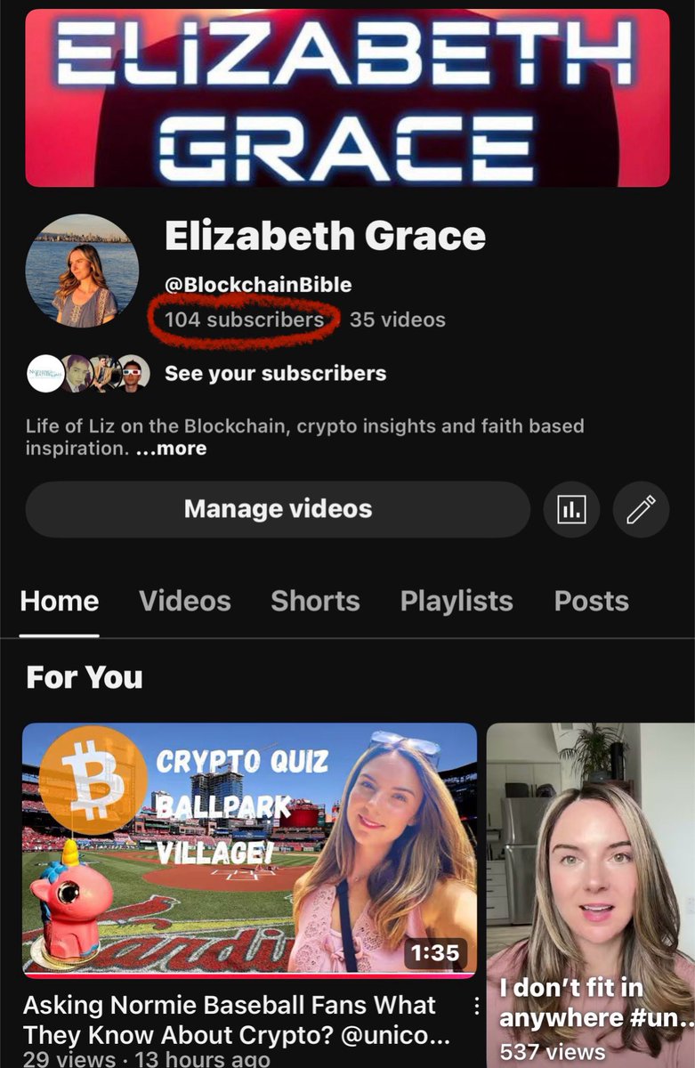 WE DID IT! 100 YouTube subscribers! 🥳 THANK YOU, my amazing community, for joining me on this wild ride! 🙌 I was terrified to even comment on a YouTube video until this year, 🙈 and now I’m out here sharing my passions for crypto, faith, memes, and life with YOU! 🚀💖 I don’t