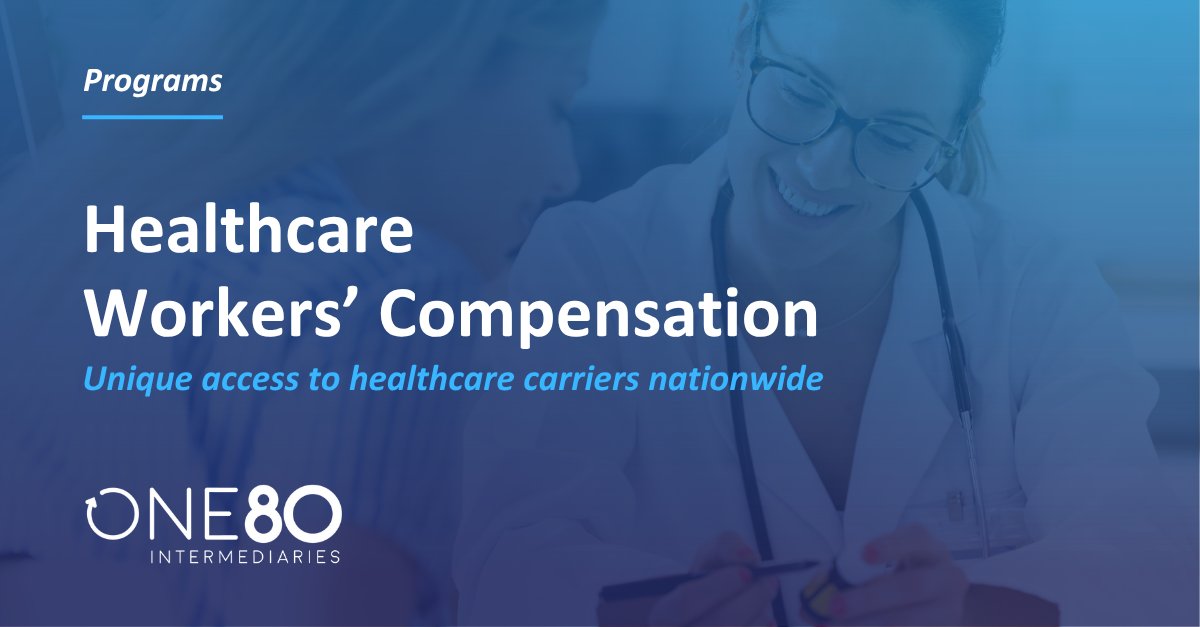 We understand the risks that #healthcare workers face every day, and their workers’ compensation should reflect that. 

Discover how we help healthcare organizations safeguard their most valuable asset- their people: one80.com/programs/healt…