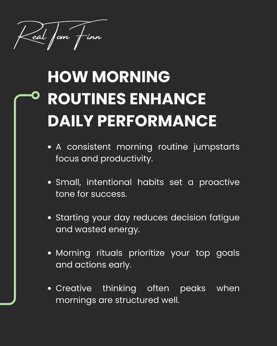 RealTomFinn_'s tweet photo. Are you starting your day with intention or chaos?👀

#EmployeeWellbeing #StressManagement #StressPrevention #WorkforceHealth #WorkforcePerformance #BurnoutPrevention https://t.co/8aTELoTvG8