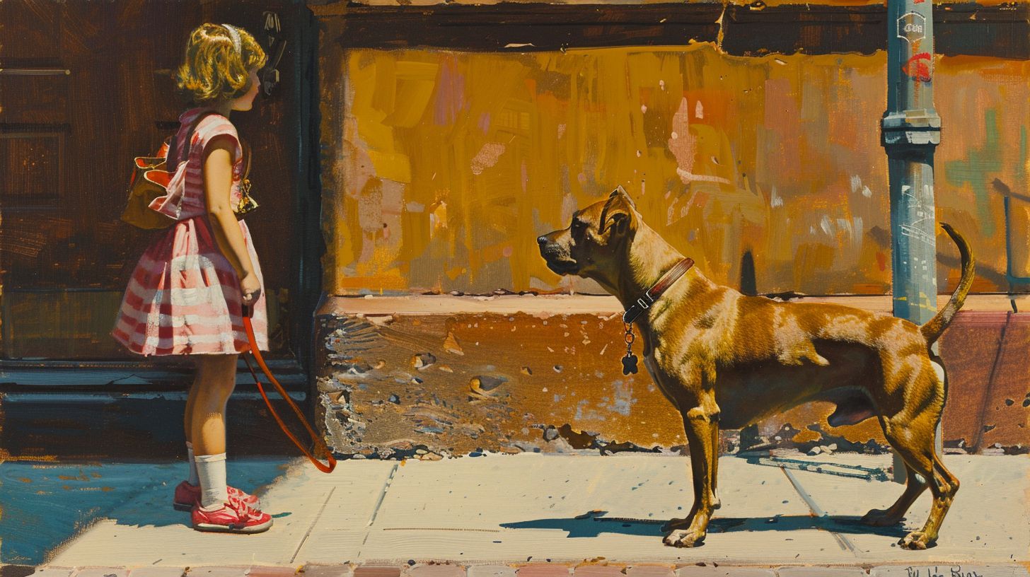 絵画　犬　Naomi.ｙ Animal Art Prints by Naomi Ochiai
