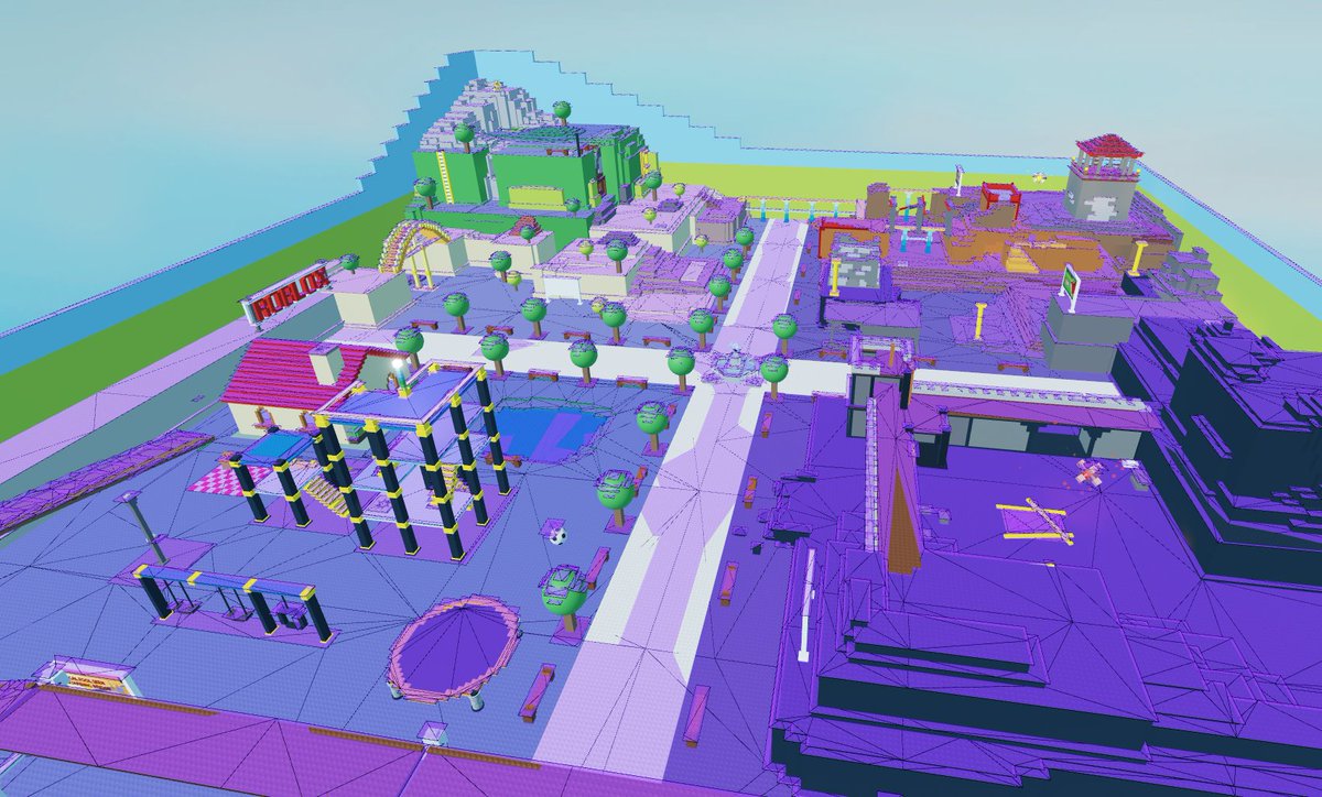 started on a custom navmesh generator this week. here's the progress i've made so far. #ROBLOX #RobloxDev