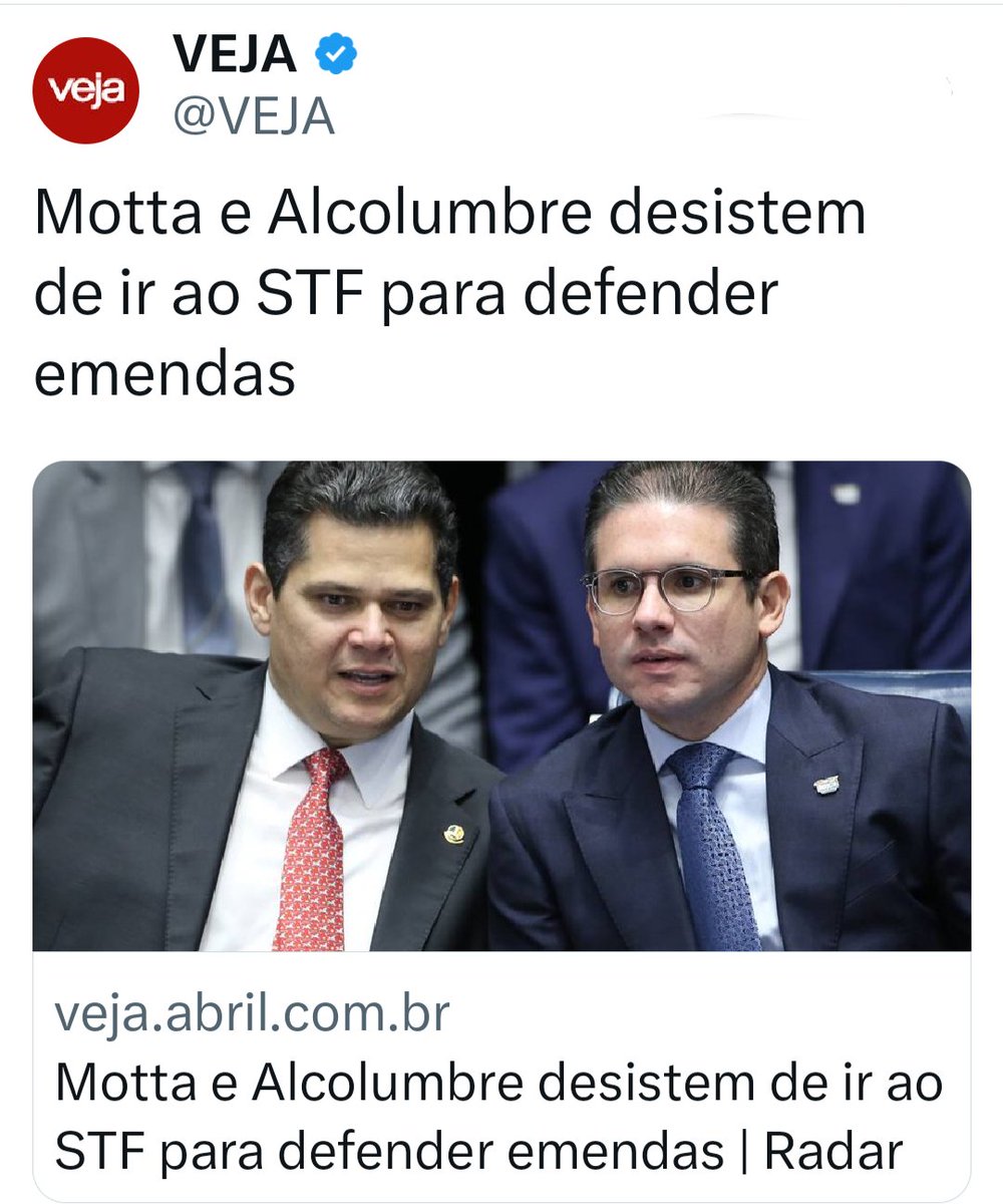 Ambos correndo do pau. Covardes!