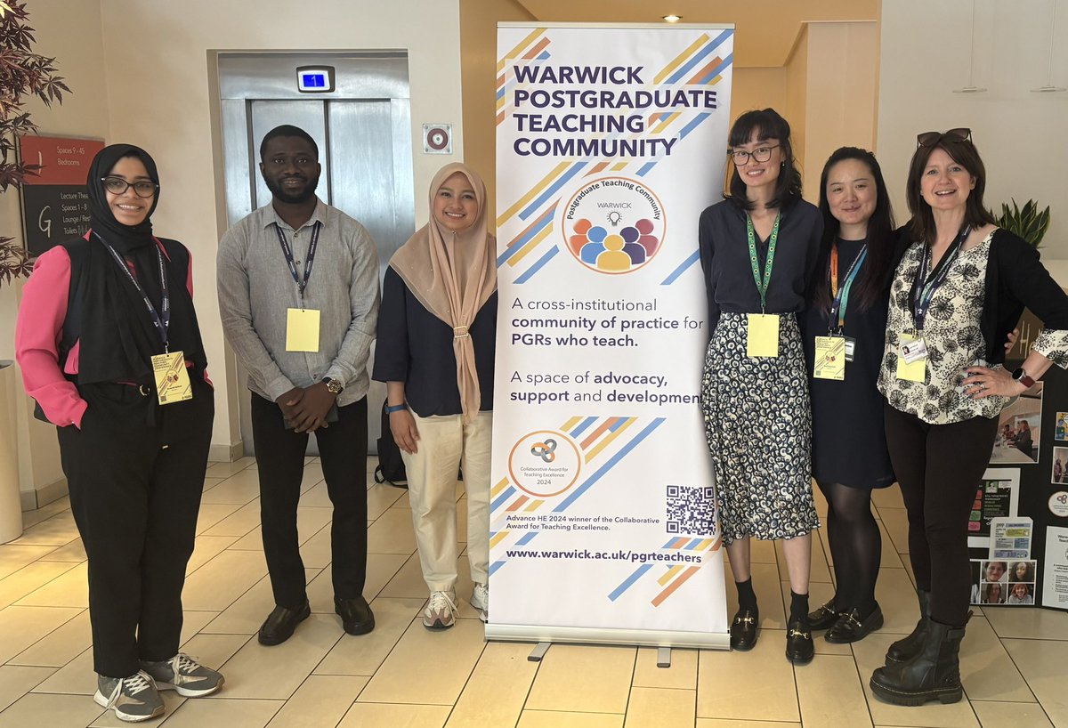 Warwick Postgraduate Teaching Community tweet media
