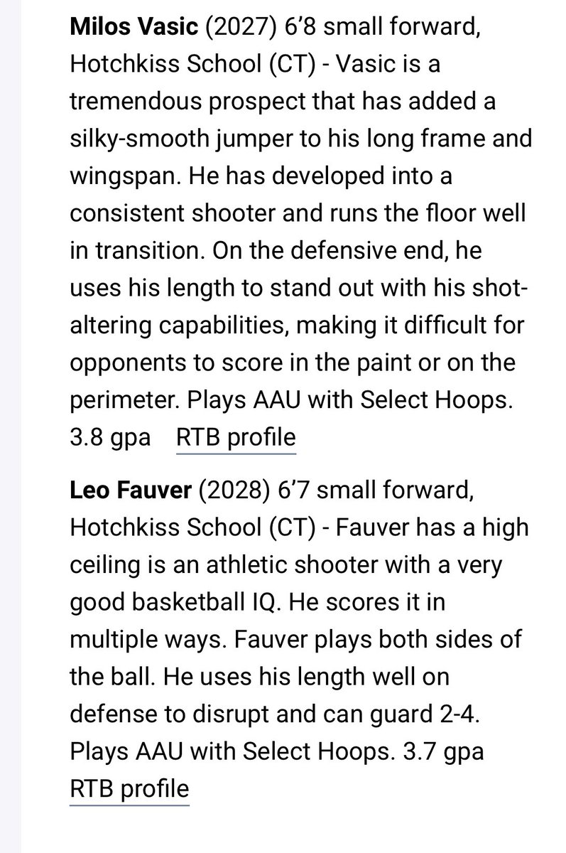 Doug Scott (@douglasrscott) on Twitter photo 2025-26 <a href="/HotchkissHoops/">Hotchkiss Hoops</a> has some dudes…
Playing smart (no shocker there) team ball
Probably doesn’t hurt their effort levels having NBA Hall of Famer, Ray Allen sitting front and center on their bench 2025-26 <a href="/HotchkissHoops/">Hotchkiss Hoops</a> has some dudes…
Playing smart (no shocker there) team ball
Probably doesn’t hurt their effort levels having NBA Hall of Famer, Ray Allen sitting front and center on their bench