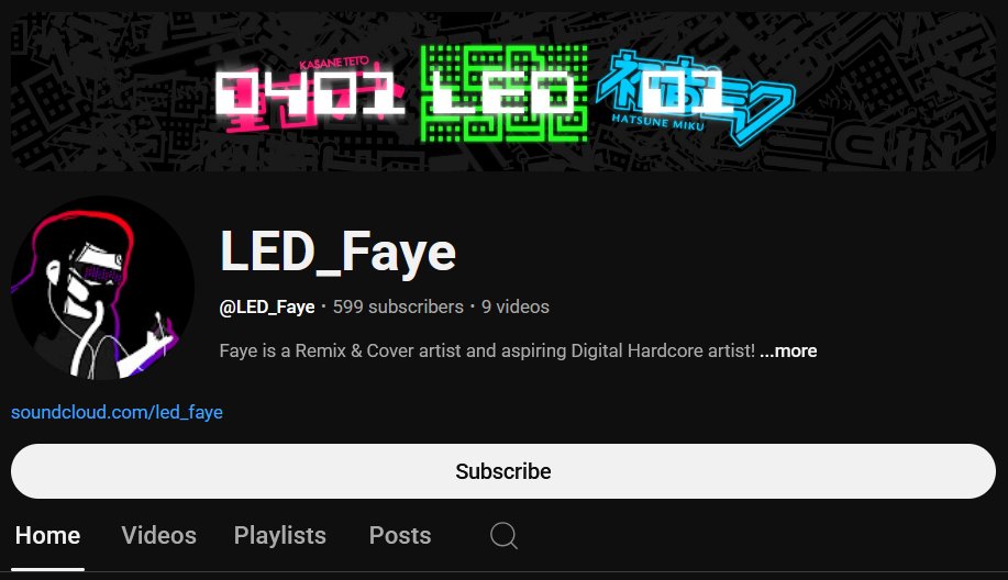 LED_Faye's tweet photo. Subscribe to my YT I post on there like its twitter and I try to post music monthly
https://t.co/yyi7fuyMKs https://t.co/OuNTL6S3kf