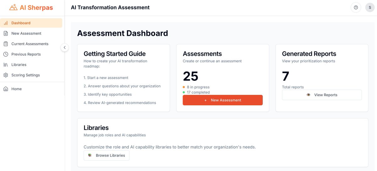 SamSenaTech's tweet photo. Struggling on where to prioritize AI spend? I'm open sourcing my AI portfolio optimization tool (https://t.co/gu4WuGkMBA) which incorporates strategic goals and business constraints. Stay tuned!

#AIStrategy #AIInvestments https://t.co/F82wufmML9