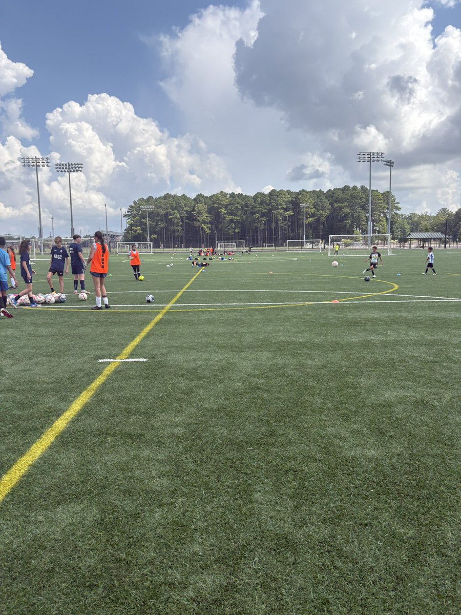Got to work at the Striker and Goalkeeper camp for NASC today. It was so much fun getting to coach around 17 goalkeepers.