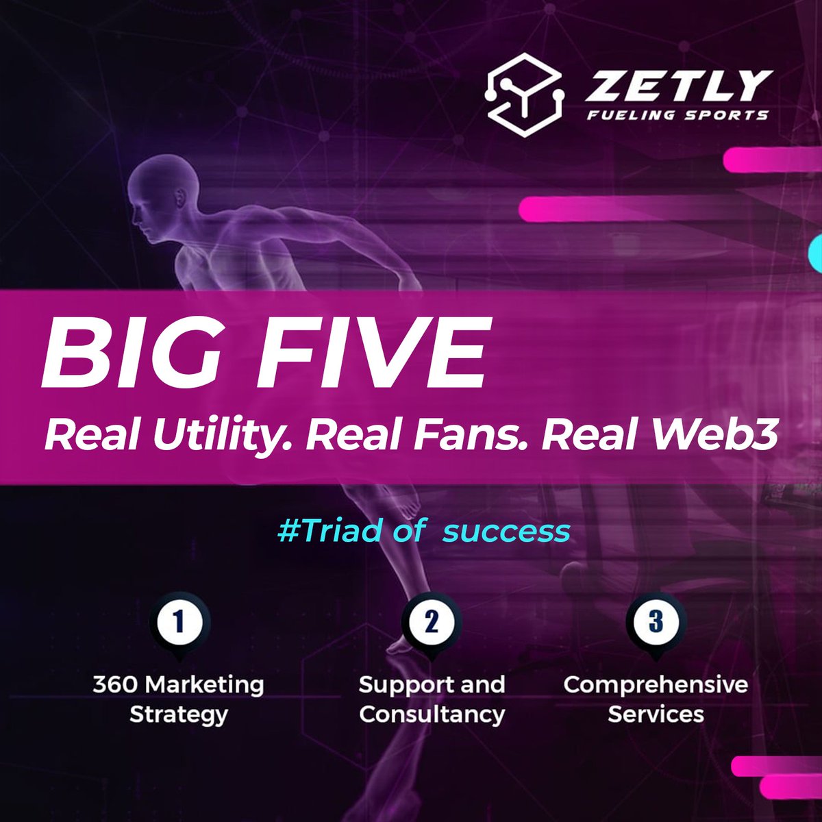 🎯 Tokenization &amp; NFTs in sports aren’t hype—they’re tools for real impact.

✅ Fan tokens = engagement
✅ NFTs = digital loyalty
🚀 The real game changer? Utility.

Zetly helps clubs build value, not just digital items.
#Zetly #Web3 #FanEngagement #NFT #SportsTech #Tokenization
