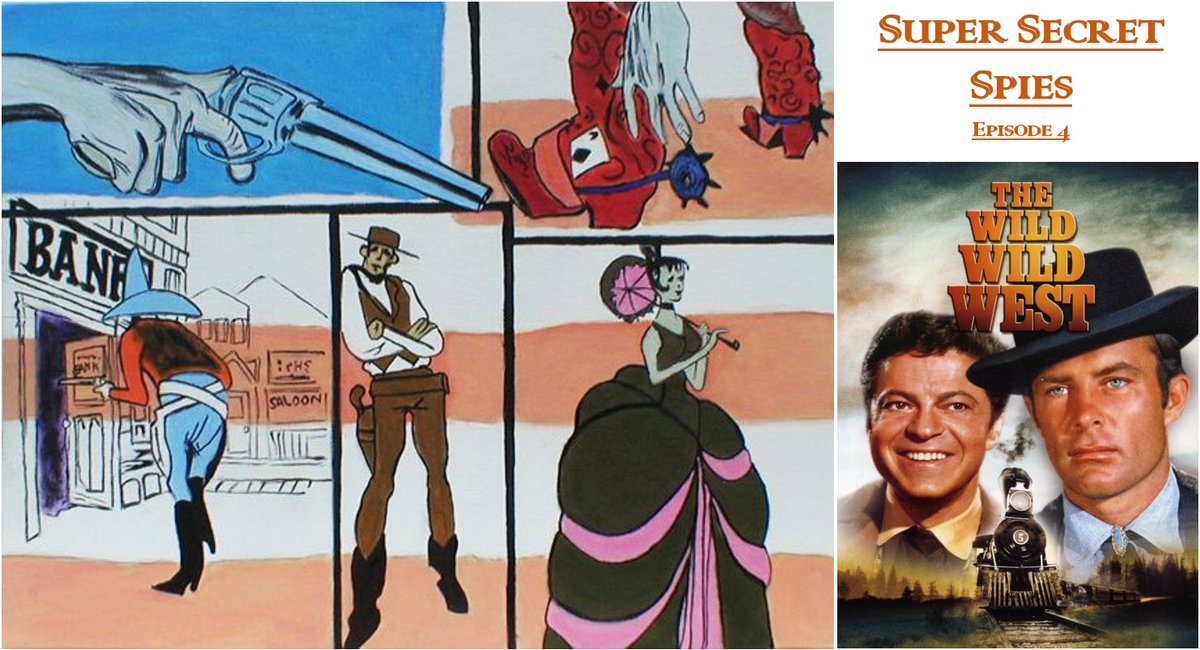 In #SuperSecretSpies Ep 4 we discuss the 1960s series #TheWildWildWest that combines Westerns, Espionage, and SciFi into a unique SpyFi Steampunk classic. 🤠

Please listen at:
Apple: bit.ly/RaDAdventures-…  
YouTube: youtube.com/c/RaDAdventure… 
Website: RaDAdventuresNetwork.com