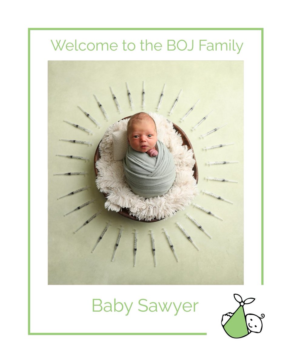 bundleofjoyfund's tweet image. Welcome to the world, BOJ baby Sawyer 💚

#BundleOfJoy #NewArrival #IVFSuccess #BOJBaby #InfertilityAwareness #WorthTheWait #MiracleBaby #BundleOfJoyFund