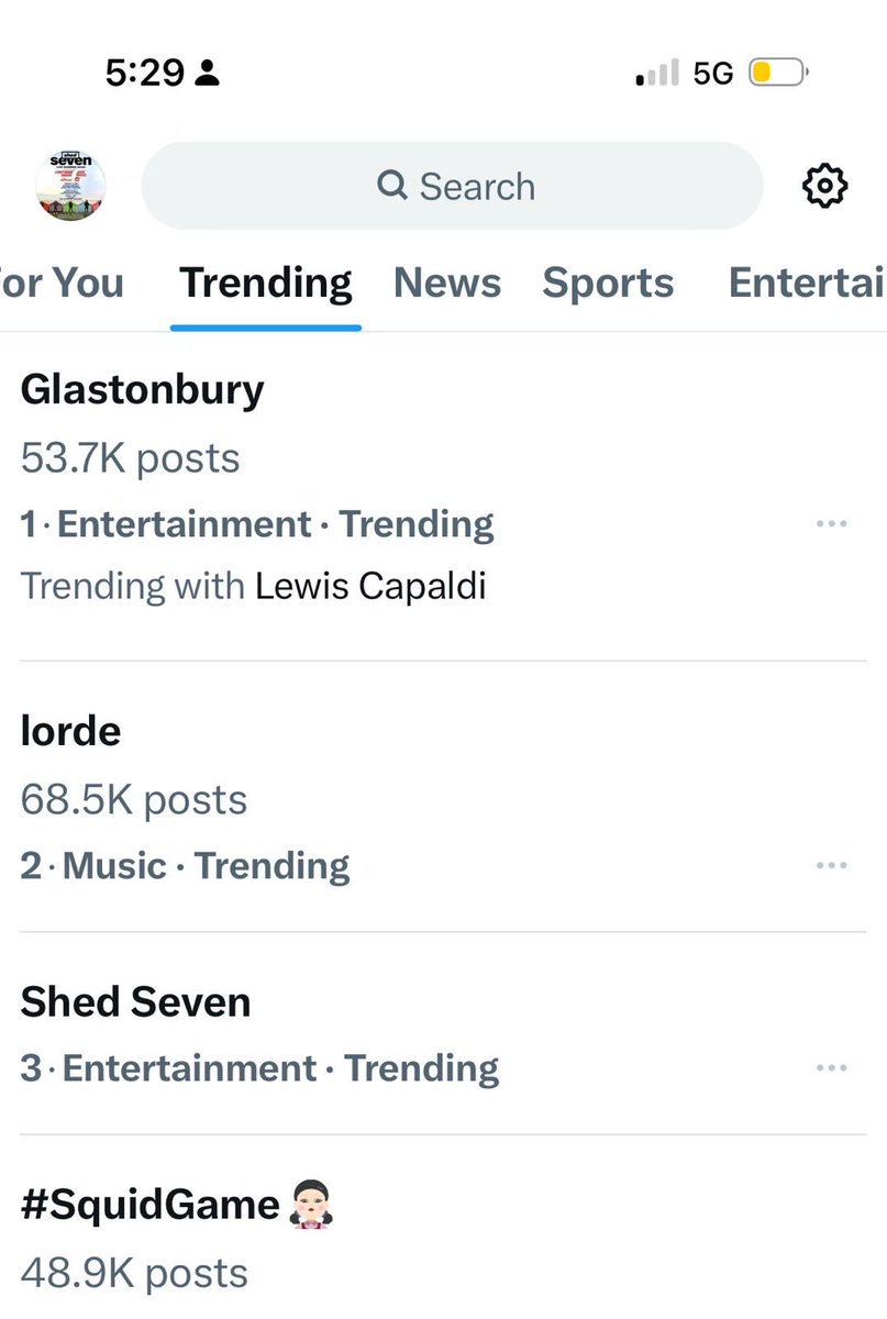 Shed Seven tweet media