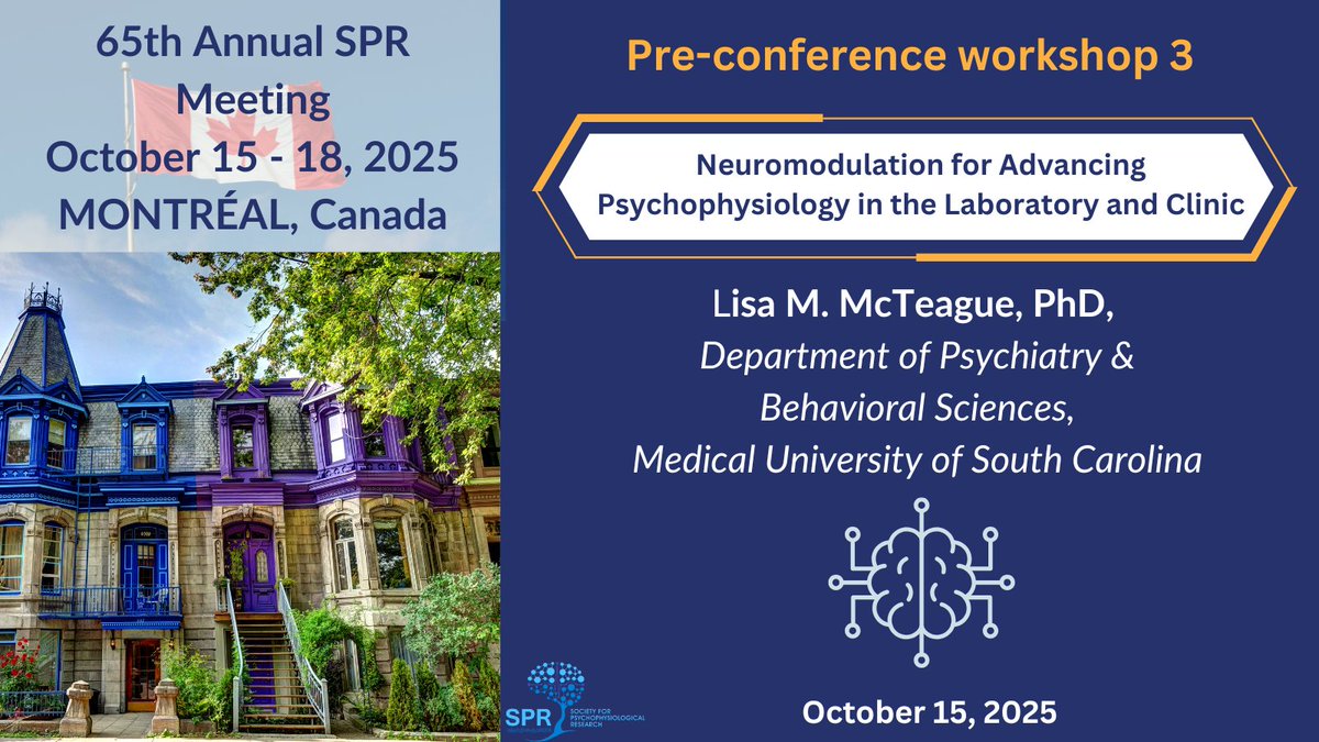 TheRealSPR's tweet image. 🚨 Are you attending #2025SPR in Montrèal? Join us for a pre-conference workshop!
📍 Registration opens July 1, 2025: select your workshop when signing up for the annual meeting. Space is limited!
for details see: sprweb.org/2025-annual-me…