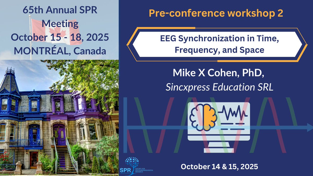 TheRealSPR's tweet image. 🚨 Are you attending #2025SPR in Montrèal? Join us for a pre-conference workshop!
📍 Registration opens July 1, 2025: select your workshop when signing up for the annual meeting. Space is limited!
for details see: sprweb.org/2025-annual-me…