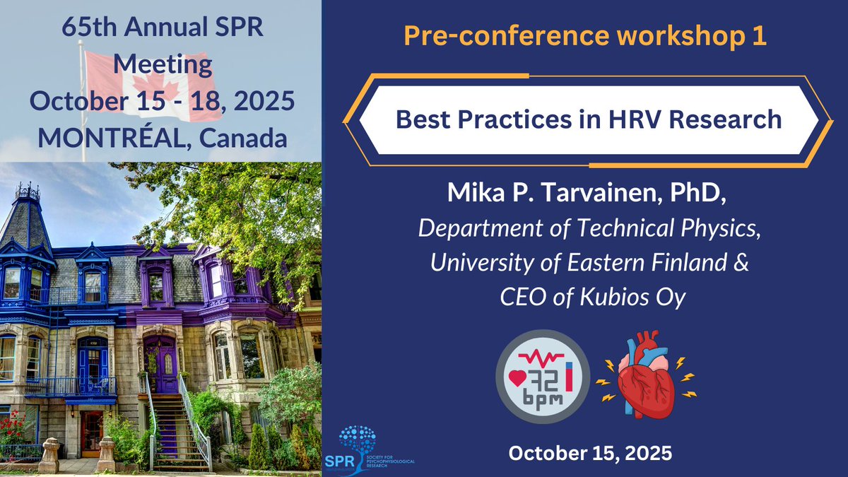TheRealSPR's tweet image. 🚨 Are you attending #2025SPR in Montrèal? Join us for a pre-conference workshop!
📍 Registration opens July 1, 2025: select your workshop when signing up for the annual meeting. Space is limited!
for details see: sprweb.org/2025-annual-me…