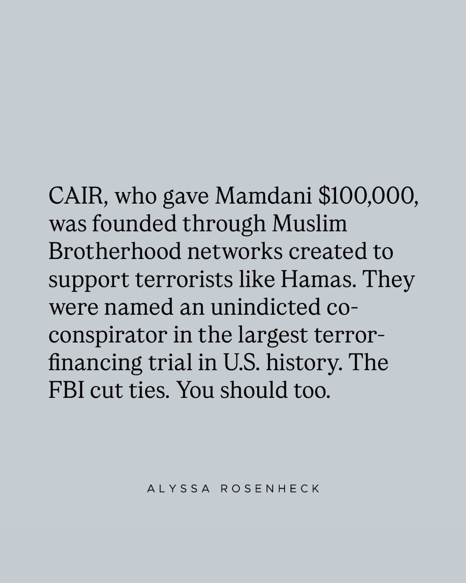 You don’t take Hamas-linked money and run for mayor of America’s greatest city. Zohran Mamdani did.