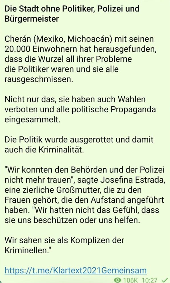 Das ist die Lösung aller Probleme...