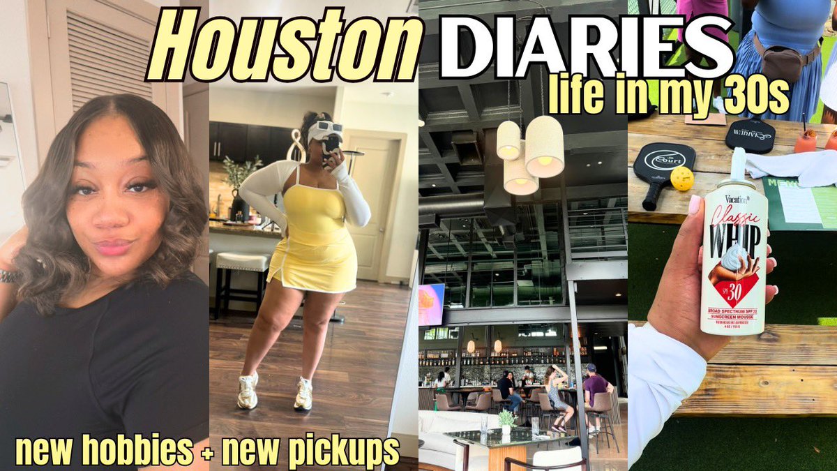 foreverAliah_'s tweet photo. VLOG: Dating Myself, Trying PickleBall, Errands, Fashion Nova Try On, Ne... https://t.co/j1dq7Ekqdb via @YouTube https://t.co/3SCWIjgJTJ