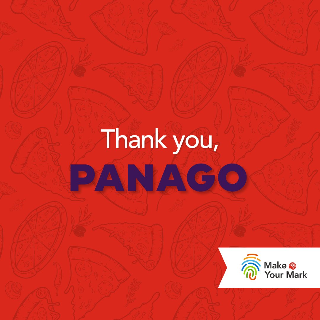United Way of the Alberta Capital Region (@myunitedway) on Twitter photo Big thanks to <a href="/Panago_Pizza/">Panago_Pizza</a> for fueling the youth leaders behind Make Your Mark! 🍕💪
For the second year in a row, youth-led projects were celebrated with pizza lunches thanks to Panago. Big thanks to <a href="/Panago_Pizza/">Panago_Pizza</a> for fueling the youth leaders behind Make Your Mark! 🍕💪
For the second year in a row, youth-led projects were celebrated with pizza lunches thanks to Panago.