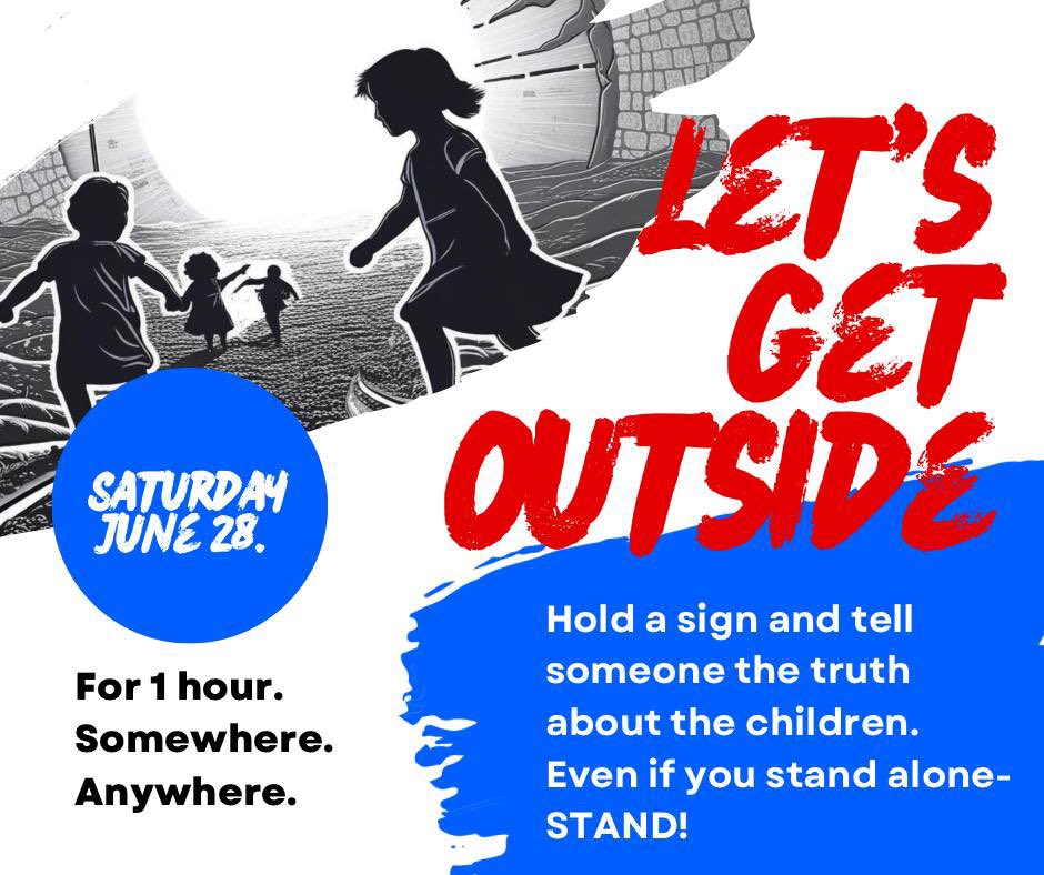 MRSGNB19's tweet image. PROTEST MARCH USE YOUR VOICE GET LOUD FOR THE CHILDREN THIS SATURDAY 6/28/2025 
Allysarmy.com #allysarmy #unitedforthechildren