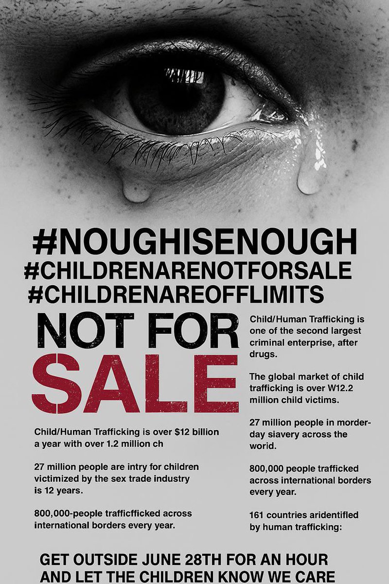 MRSGNB19's tweet image. PROTEST MARCH USE YOUR VOICE GET LOUD FOR THE CHILDREN THIS SATURDAY 6/28/2025 
Allysarmy.com #allysarmy #unitedforthechildren