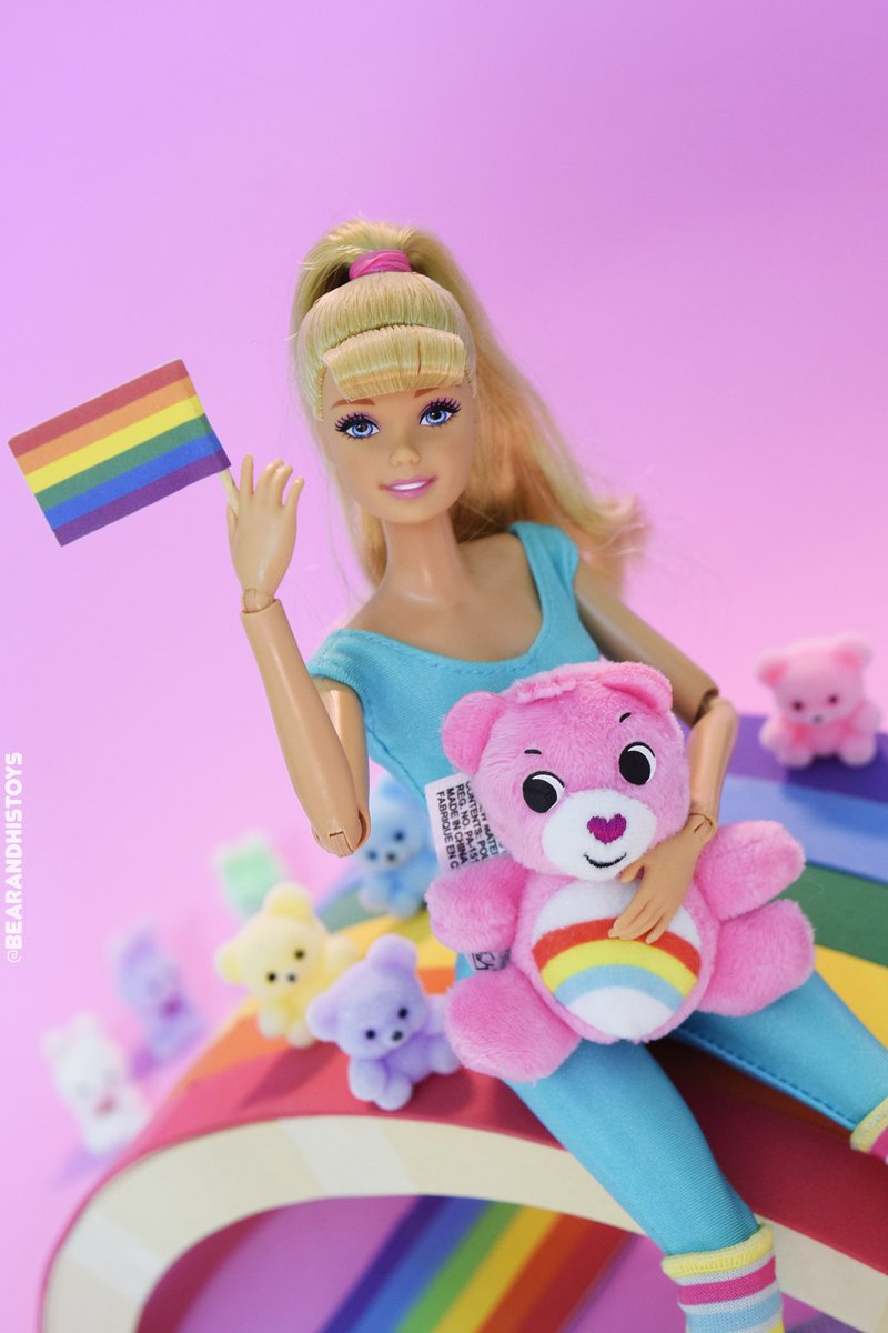 bearandhistoys's tweet photo. YOU CAN BE ANYTHING
No matter your skin color, body type, beliefs, sexual orientation or gender identity 🏳️🌈🏳️⚧️
.
.
.
.
.
.
#ToyPhotography #Barbie #CareBears #PrideMonth #pride #Pride2025 #queericon @Barbie @carebears
https://t.co/RiWlNq8Sul https://t.co/EeEgOSDtwT