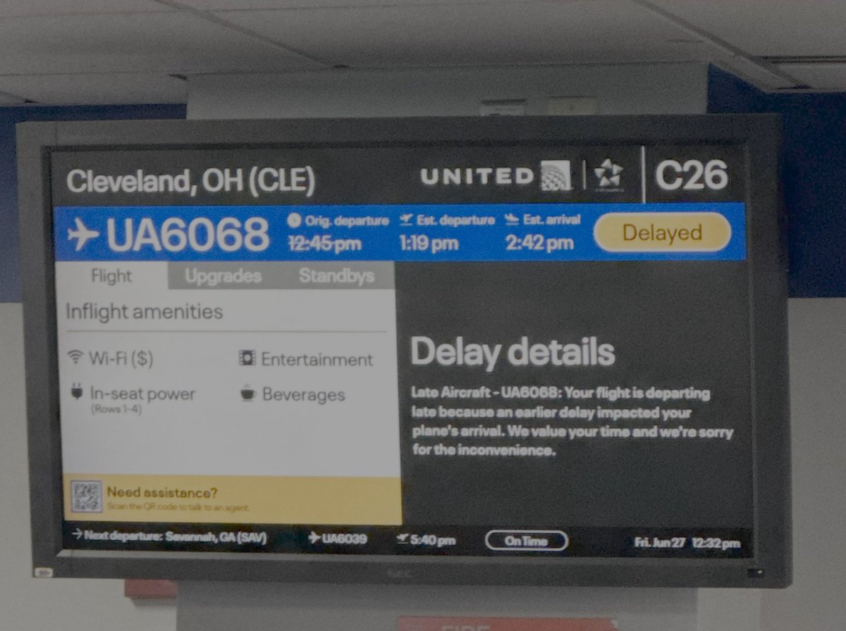 MaxMillerOH's tweet image. Headed back home to Ohio and flight is delayed AGAIN. My constituents are NOT Happy!
My Time is Money Act will fix this.
Thank you for your attention to this matter!!!