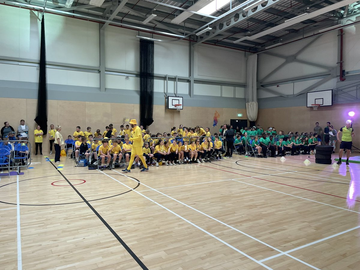 Sports Day at a school I’m proud to lead. 💯% inclusive