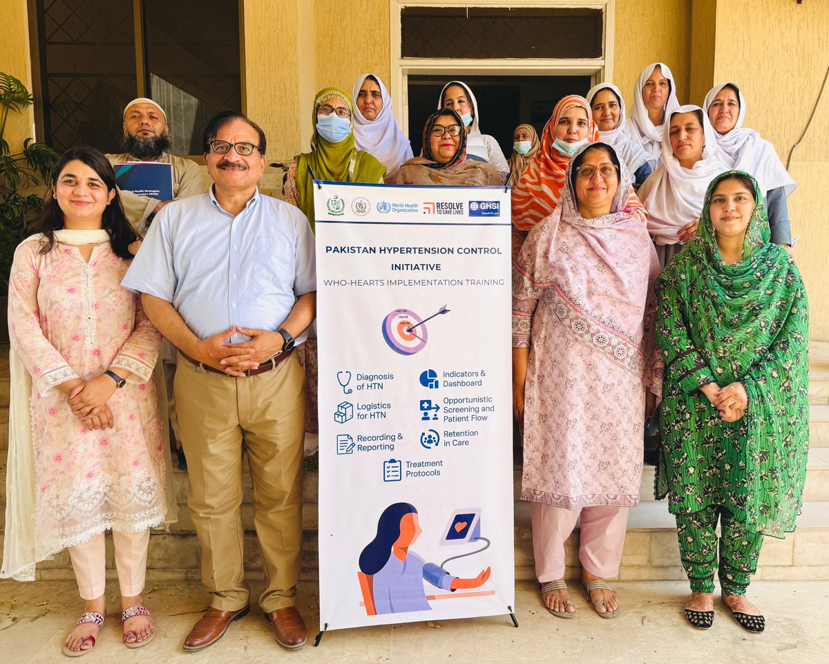 Dr. Rana Jawad Asghar (@jasghar) on Twitter photo 12 health centres in #Islamabad are now screening hypertension patients and advising them a simpler WHO Linear Drug Protocol.
Thanks to all including <a href="/nhsrcofficial/">Ministry of National Health Services, Pakistan</a> , <a href="/DhoIslamabad/">District Health Officer Islamabad</a>, <a href="/CDAthecapital/">Capital Development Authority - CDA, Islamabad</a>, <a href="/WHO/">World Health Organization (WHO)</a> and <a href="/ResolveTSL/">Resolve to Save Lives</a> 12 health centres in #Islamabad are now screening hypertension patients and advising them a simpler WHO Linear Drug Protocol.
Thanks to all including <a href="/nhsrcofficial/">Ministry of National Health Services, Pakistan</a> , <a href="/DhoIslamabad/">District Health Officer Islamabad</a>, <a href="/CDAthecapital/">Capital Development Authority - CDA, Islamabad</a>, <a href="/WHO/">World Health Organization (WHO)</a> and <a href="/ResolveTSL/">Resolve to Save Lives</a>