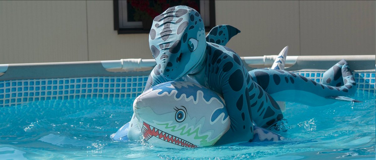 milvusbuteo's tweet image. °^°
Photos: @GrayFluffyDerg
#pooltoy #squeakysaturday #inflatabletoy