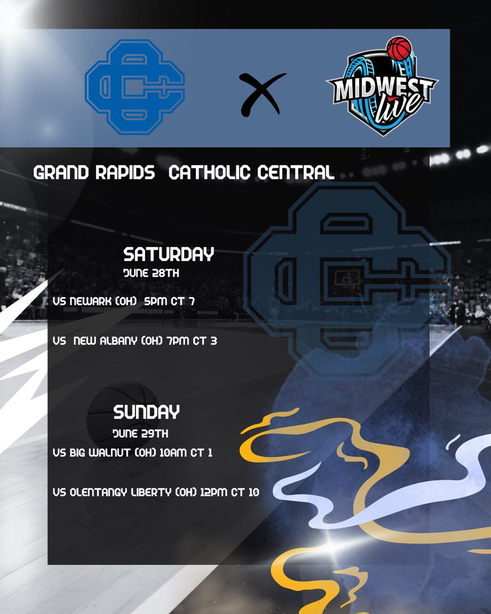 Grand Rapids Catholic Central Basketball (@gocccougars) on Twitter photo Schedule for Midwest live this weekend! <a href="/TheDZoneBBall/">The D Zone Basketball</a> <a href="/BankHoops/">Bank Hoops - Stephen Bell</a> <a href="/jgilbertsport/">Jonathon Gilbert</a> <a href="/BrzezinskiAlec/">Alec Brzezinski</a> <a href="/HankampScott/">Scott Hankamp</a> <a href="/KevinMoses38/">Kevin Moses LLC</a> <a href="/scoopIPS/">TJ Kelley</a> Schedule for Midwest live this weekend! <a href="/TheDZoneBBall/">The D Zone Basketball</a> <a href="/BankHoops/">Bank Hoops - Stephen Bell</a> <a href="/jgilbertsport/">Jonathon Gilbert</a> <a href="/BrzezinskiAlec/">Alec Brzezinski</a> <a href="/HankampScott/">Scott Hankamp</a> <a href="/KevinMoses38/">Kevin Moses LLC</a> <a href="/scoopIPS/">TJ Kelley</a>